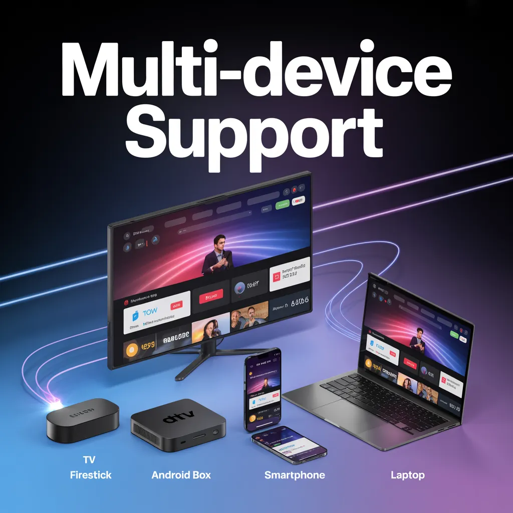 multi device support with diablo iptv